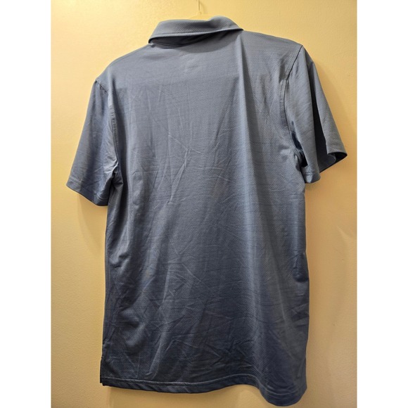 Mens Member's Mark Performance Polo Shirt Blue Size S Recycled Polyester Blend - Picture 3 of 3